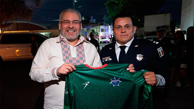 Inaugura Bedolla Torneo Mundial de Policías y Bomberos con la participación de 5 naciones
